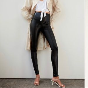 Aritzia Wilfred Free Daria Vegan Leather Pants